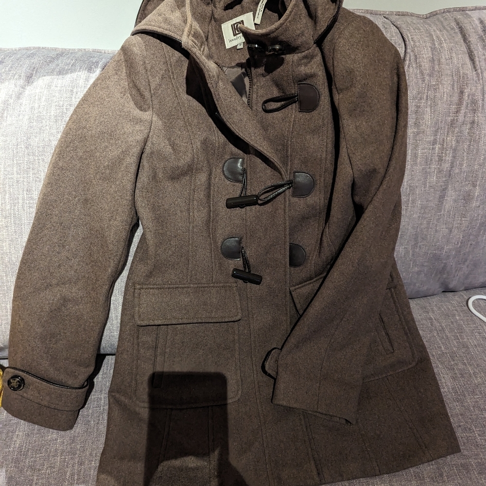 Pea coat by Laundry.